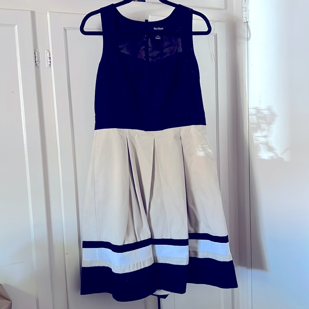 White House, Black Market A-line dress